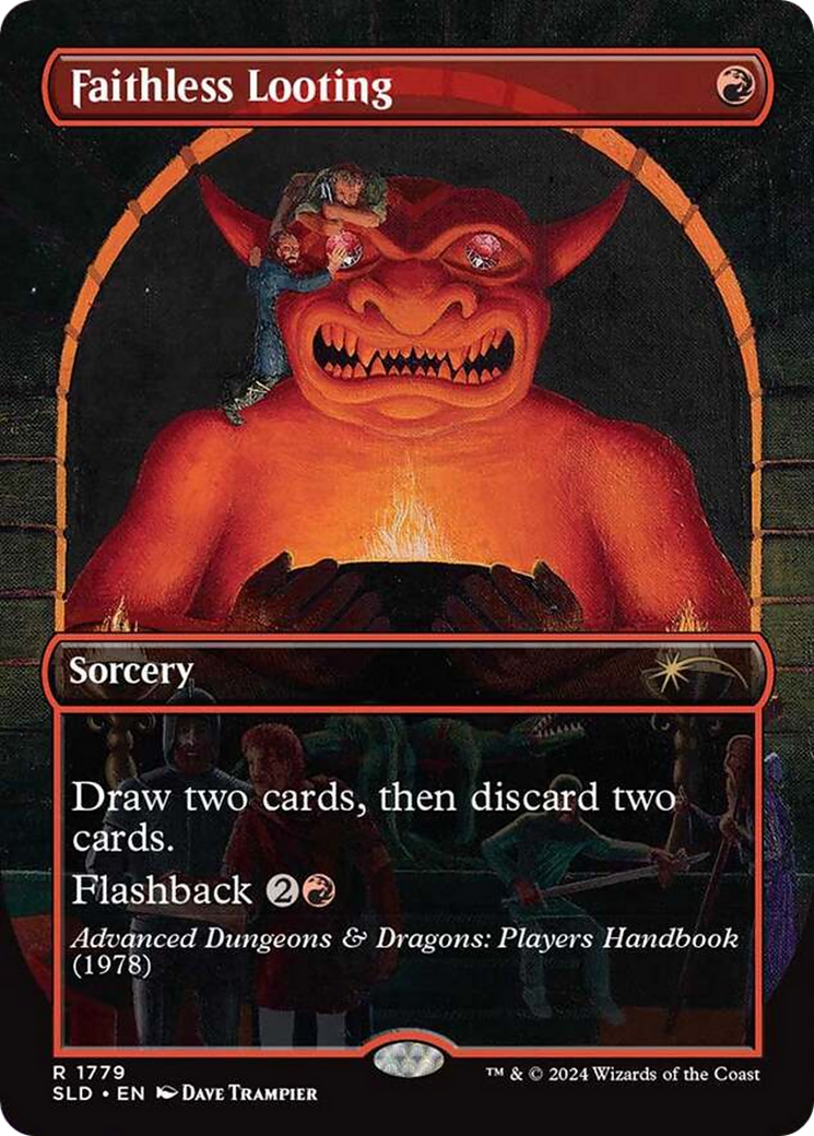 Faithless Looting (Rainbow Foil) [Secret Lair Drop Series] - Magic: The Gathering - Card Brawlers | Quebec | Canada |