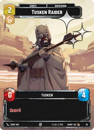 Tusken Raider (Foil) (39) - Homeworlds Weekly Play Promos Foil