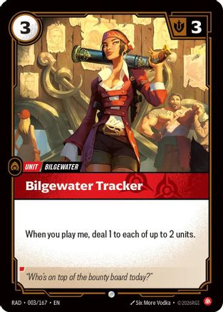 Bilgewater Tracker (003/167) - Radiance Foil