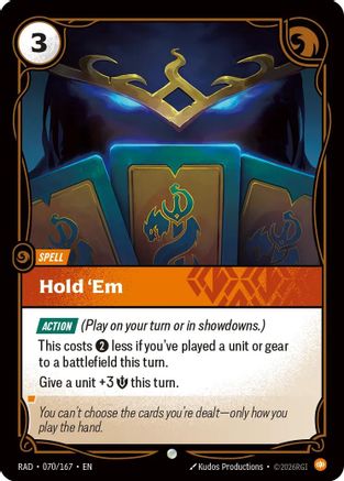 Hold 'Em (070/167) - Radiance
