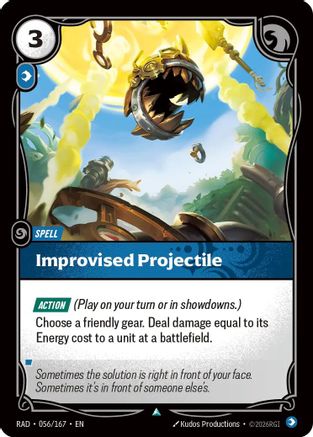 Improvised Projectile (056/167) - Radiance