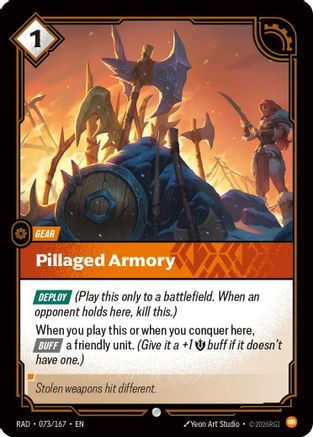 Pillaged Armory (073/167) - Radiance