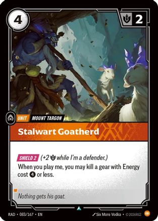 Stalwart Goatherd (083/167) - Radiance
