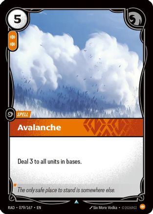 Avalanche (079/167) - Radiance