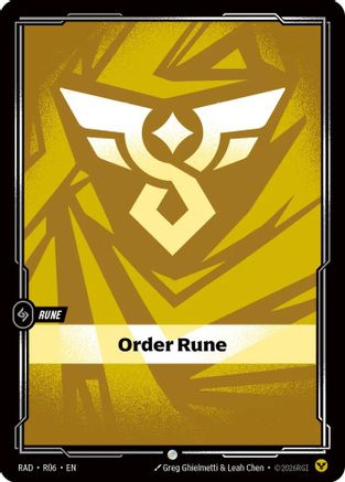 Order Rune (R06) - Radiance