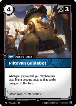 Piltovan Guidebot (057/167) - Radiance