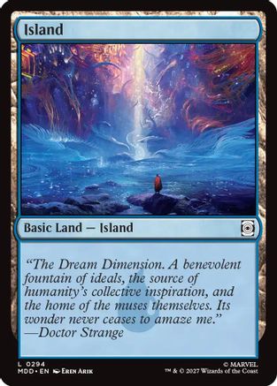 Island (0294) (MDD-294) - Marvel: Darkhold Destiny Foil