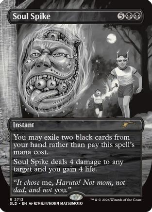 Soul Spike (SLD-2713) - Secret Lair Drop Series Foil - Wizards of the Coast - Card Brawlers | Quebec | Canada |