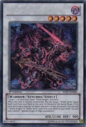 Ignoble Knight of High Laundsallyn [SHSP-EN086] Secret Rare - Yu-Gi-Oh! - Card Brawlers | Quebec | Canada |
