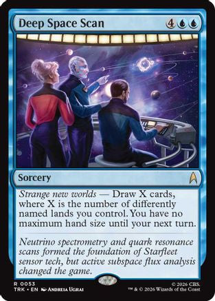 Deep Space Scan (TRK-053) - Star Trek Foil