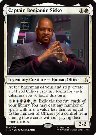 Captain Benjamin Sisko (TRK-006) - Star Trek