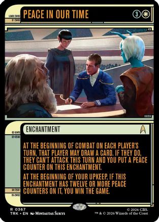 Peace in Our Time (Showcase) (TRK-367) - Star Trek