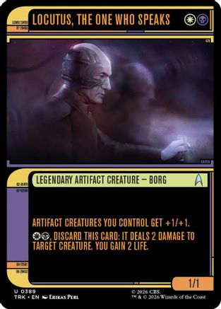 Locutus, the One Who Speaks (Showcase) (TRK-389) - Star Trek