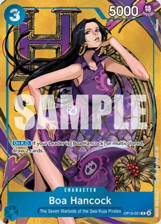 Boa Hancock (OP13-051) (Mini Case Set Vol. 3 Sunohara Artwork) (OP13-051) - One Piece Promotion Cards Foil - Bandai - One Piece - Card Brawlers | Quebec | Canada |