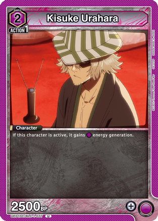 Kisuke Urahara (037) (UE01DC/BLC-1-037) - UE10DC Bleach Thousand Year Blood War Advanced Deck Foil - Bandai - Union Arena - Card Brawlers | Quebec | Canada |