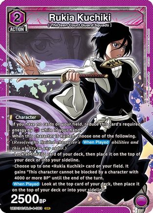Rukia Kuchiki (083) (UE01DC/BLC-4-083) - UE10DC Bleach Thousand Year Blood War Advanced Deck Foil