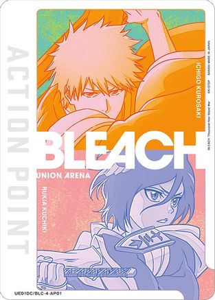 Action Point Card (AP01) (UE01DC/BLC-4-AP01) - UE10DC Bleach Thousand Year Blood War Advanced Deck Foil - Bandai - Union Arena - Card Brawlers | Quebec | Canada |