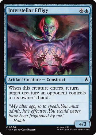 Interstellar Effigy (TRK-066) - Star Trek Foil - Wizards of the Coast - Card Brawlers | Quebec | Canada |