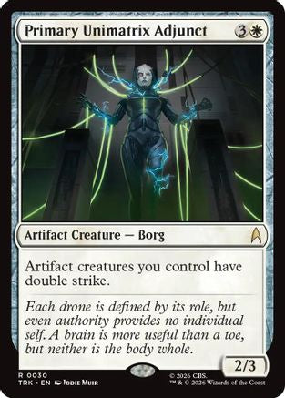 Primary Unimatrix Adjunct (TRK-030) - Star Trek - Wizards of the Coast - Card Brawlers | Quebec | Canada |