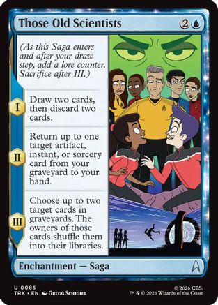 Those Old Scientists (TRK-086) - Star Trek - Wizards of the Coast - Card Brawlers | Quebec | Canada |