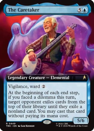 The Caretaker (Extended Art) (TRK-449) - Star Trek - Wizards of the Coast - Card Brawlers | Quebec | Canada |