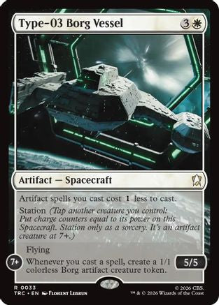 Type-03 Borg Vessel (TRC-033) - Commander: Star Trek - Wizards of the Coast - Card Brawlers | Quebec | Canada |