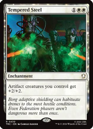 Tempered Steel (TRC-430) - Commander: Star Trek - Wizards of the Coast - Card Brawlers | Quebec | Canada |