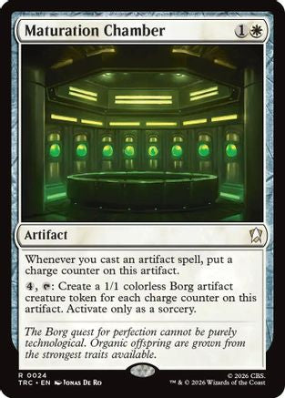 Maturation Chamber (Surge Foil) (TRC-024) - Commander: Star Trek Foil - Wizards of the Coast - Card Brawlers | Quebec | Canada |
