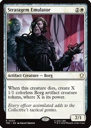 Stratagem Emulator (Surge Foil) (TRC-030) - Commander: Star Trek Foil - Wizards of the Coast - Card Brawlers | Quebec | Canada |