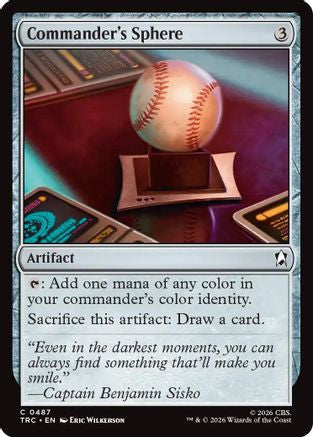 Commander's Sphere (TRC-487) - Commander: Star Trek - Wizards of the Coast - Card Brawlers | Quebec | Canada |