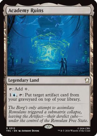 Academy Ruins (TRC-512) - Commander: Star Trek - Wizards of the Coast - Card Brawlers | Quebec | Canada |