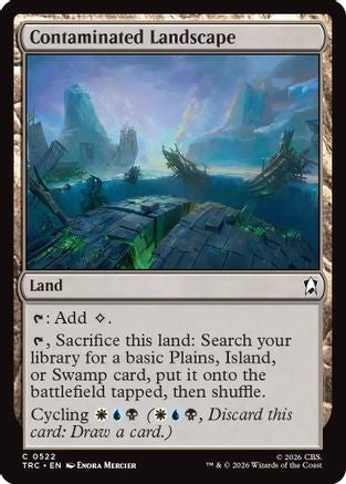 Contaminated Landscape (TRC-522) - Commander: Star Trek - Wizards of the Coast - Card Brawlers | Quebec | Canada |