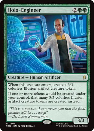 Holo-Engineer (TRK-201) - Star Trek - Wizards of the Coast - Card Brawlers | Quebec | Canada |