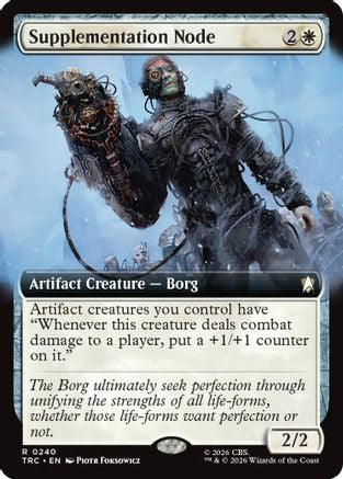 Supplementation Node (Extended Art) (TRC-240) - Commander: Star Trek - Wizards of the Coast - Card Brawlers | Quebec | Canada |