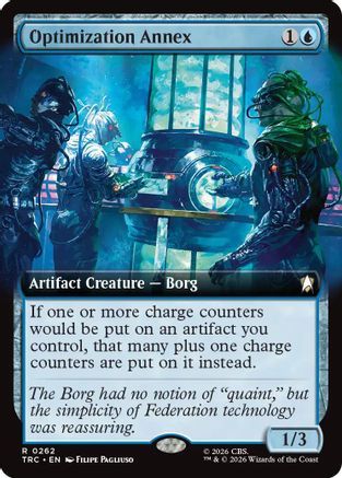 Optimization Annex (Extended Art) (TRC-262) - Commander: Star Trek - Wizards of the Coast - Card Brawlers | Quebec | Canada |