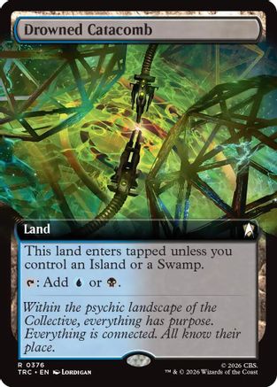 Drowned Catacomb (Extended Art) (TRC-376) - Commander: Star Trek - Wizards of the Coast - Card Brawlers | Quebec | Canada |