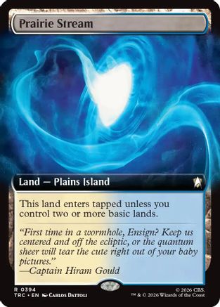 Prairie Stream (Extended Art) (TRC-394) - Commander: Star Trek - Wizards of the Coast - Card Brawlers | Quebec | Canada |