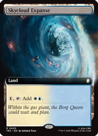 Skycloud Expanse (Extended Art) (TRC-402) - Commander: Star Trek - Wizards of the Coast - Card Brawlers | Quebec | Canada |