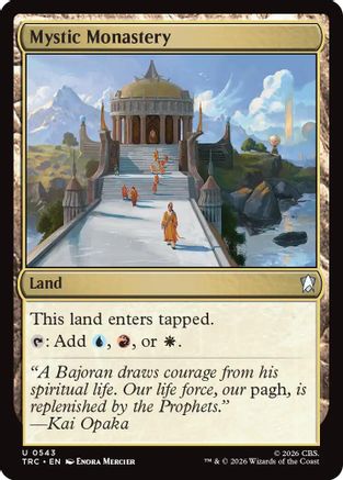 Mystic Monastery (TRC-543) - Commander: Star Trek - Wizards of the Coast - Card Brawlers | Quebec | Canada |
