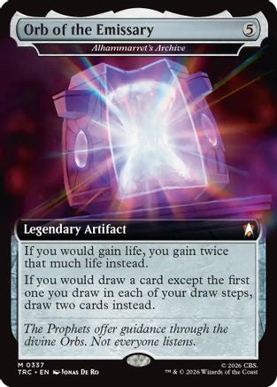 Orb of the Emissary - Alhammarret's Archive (Extended Art) (TRC-337) - Commander: Star Trek - Wizards of the Coast - Card Brawlers | Quebec | Canada |
