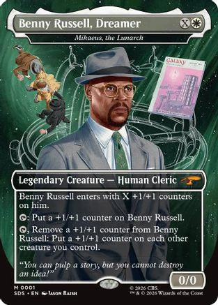 Benny Russell, Dreamer - Mikaeus, the Lunarch (Borderless) (SDS-001) - Star Trek: Stardates - Wizards of the Coast - Card Brawlers | Quebec | Canada |