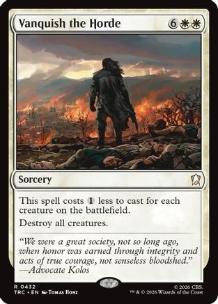 Vanquish the Horde (Surge Foil) (TRC-432) - Commander: Star Trek Foil - Wizards of the Coast - Card Brawlers | Quebec | Canada |
