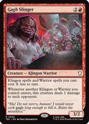 Gagh Slinger (TRC-066) - Commander: Star Trek - Wizards of the Coast - Card Brawlers | Quebec | Canada |