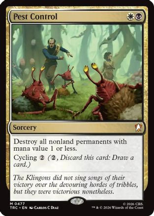 Pest Control (TRC-477) - Commander: Star Trek - Wizards of the Coast - Card Brawlers | Quebec | Canada |
