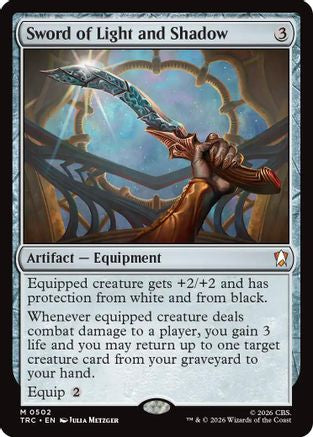 Sword of Light and Shadow (Surge Foil) (TRC-502) - Commander: Star Trek Foil - Wizards of the Coast - Card Brawlers | Quebec | Canada |