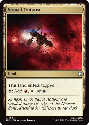 Nomad Outpost (TRC-544) - Commander: Star Trek - Wizards of the Coast - Card Brawlers | Quebec | Canada |