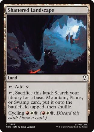 Shattered Landscape (TRC-557) - Commander: Star Trek - Wizards of the Coast - Card Brawlers | Quebec | Canada |