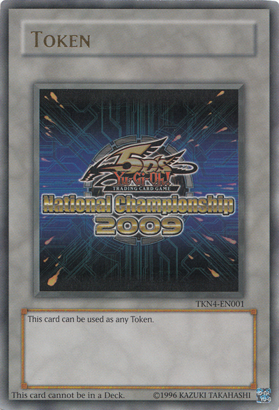 Yu-Gi-Oh 5D's 2009 National Championship Token [TKN4-EN001] Ultra Rare - Yu-Gi-Oh! - Card Brawlers | Quebec | Canada |