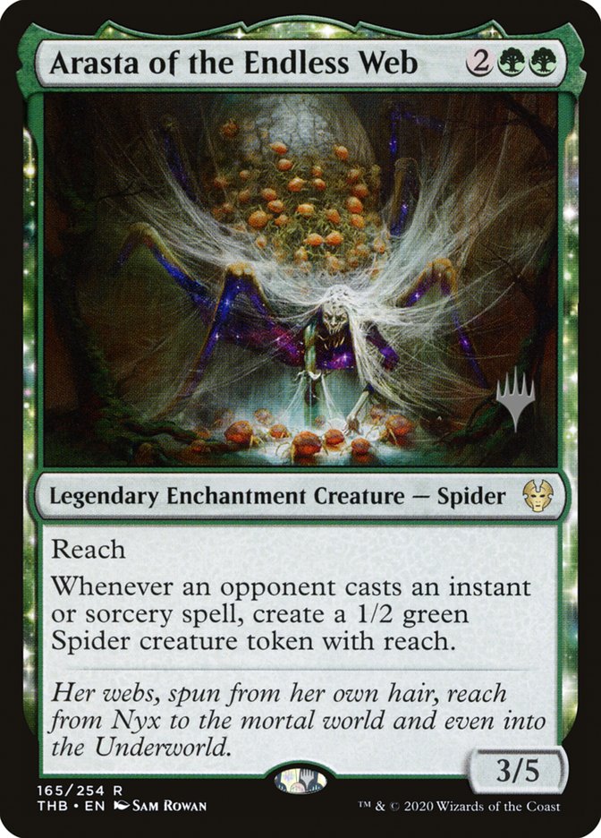 Arasta of the Endless Web (Promo Pack) [Theros Beyond Death Promos] - Magic: The Gathering - Card Brawlers | Quebec | Canada |