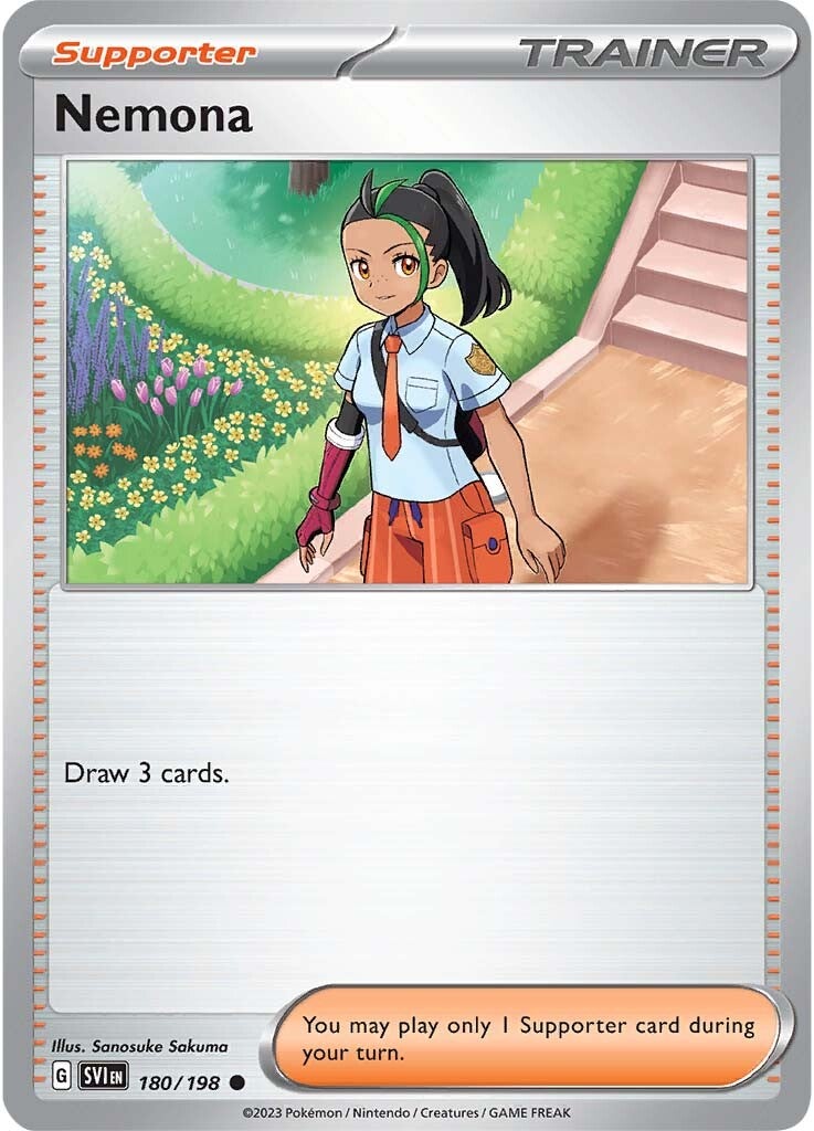 Nemona (180/198) [Scarlet & Violet: Base Set] - Pokémon - Card Brawlers | Quebec | Canada |